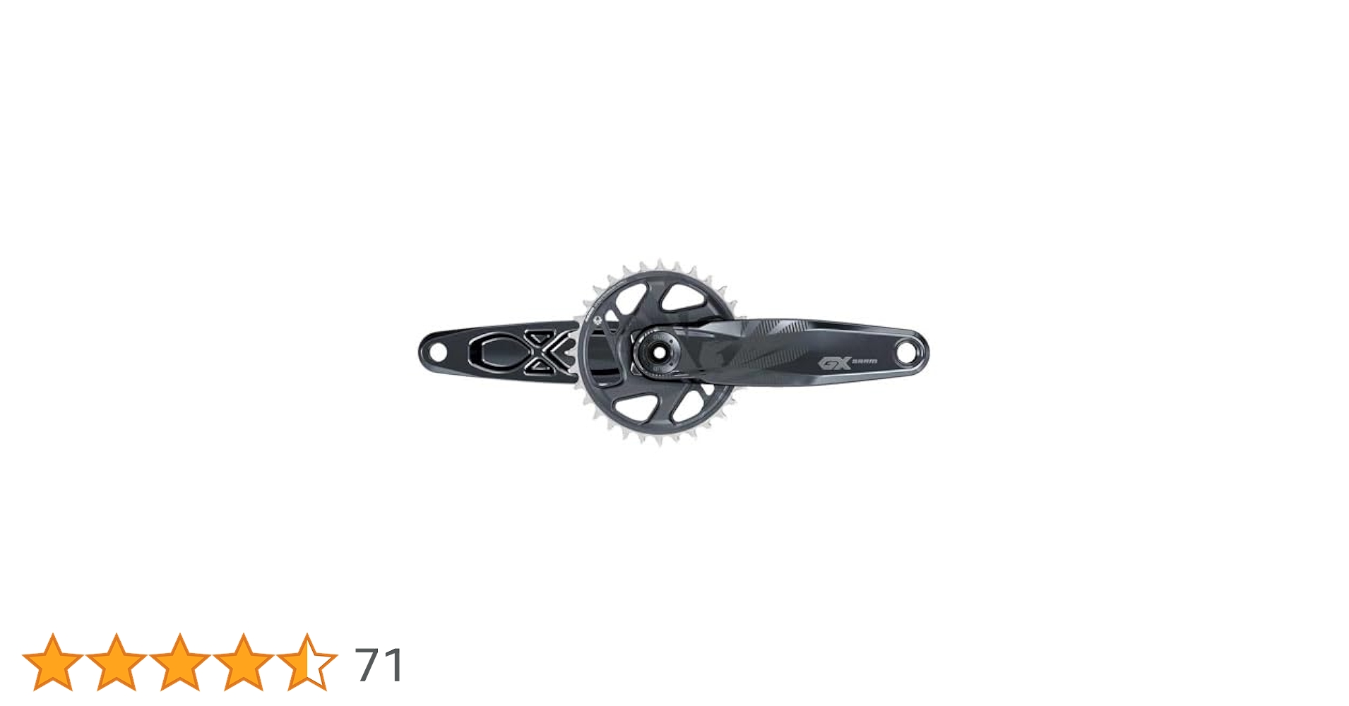 sram gx eagle dubブーストクランクセット  170mm SRAM GX Eagle DUB Crankset - Boost - Components